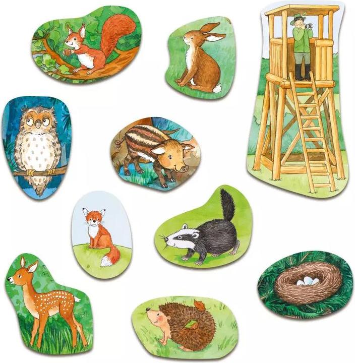 Image du produit Ravensburger Mon grand livre de puzzles : la forêt (Allemand)