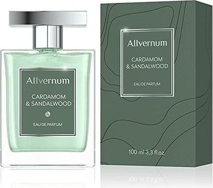 Actual product image Allvernum Men's Cardamom & Sandalwood Eau de Parfum 100ml (Eau de parfum, 100 ml)
