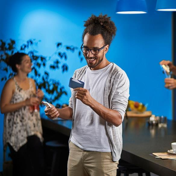Actual product image Chipolo Card (iOS, Android)