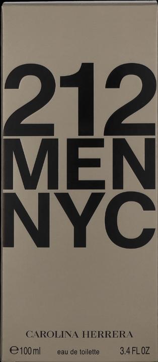 Actual product image Carolina Herrera 212 Nyc Men (Eau de toilette, 100 ml)