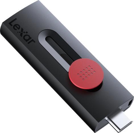 Actual product image Lexar 32GB JumpDrive D300 USB Drive (32 GB, USB-A, USB-C)