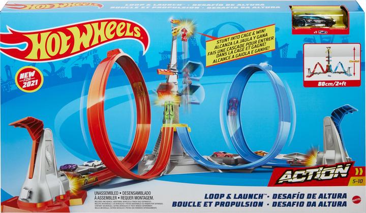Immagine prodotto Hot Wheels Set di binari Loop & Launch