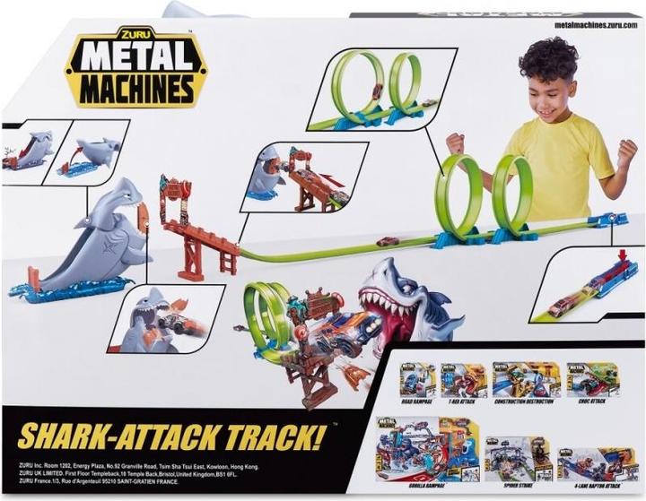 Actual product image Zuru Metal Machines Shark Attack