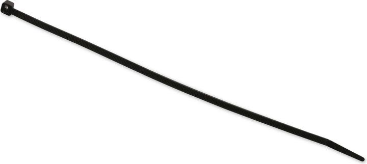 KSS Range of cable ties polyamide 6.6, black, 280x7.6, UV-resistant, 100 pcs. (Plastic cable ties, 280 mm, 100 pcs.)