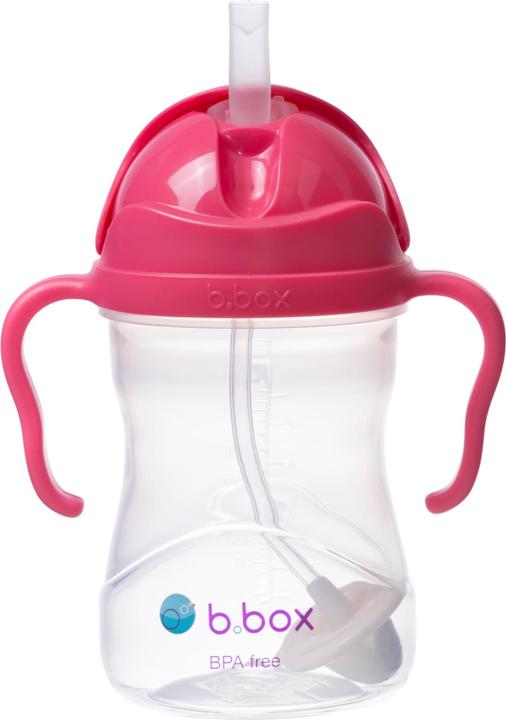 Actual product image B.Box Innovative Water Bottle with Straw Raspberry New 240 ml 6 months+ (0.24 l)