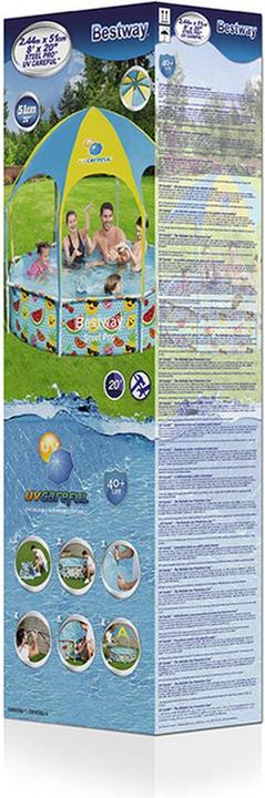 Produktbild Bestway Steel Pro Pool mit UV-Sonnenschutz