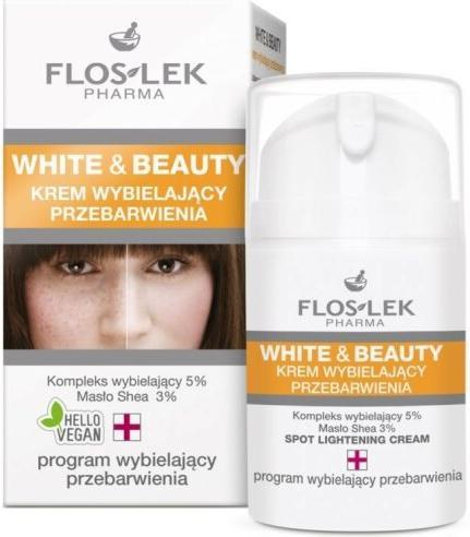Immagine prodotto FlosLek Pharma FLOSLEK Pharma White & Beauty Spot Lightening Cream krem wybielający przebarwienia 50ml (50 ml)