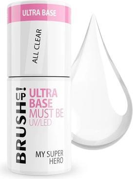 Actual product image Claresa Brushup Ultra Base Must Be Uv Led Hybrid Nail Base My Super Hero 5g (My Super Hero, Base coat)