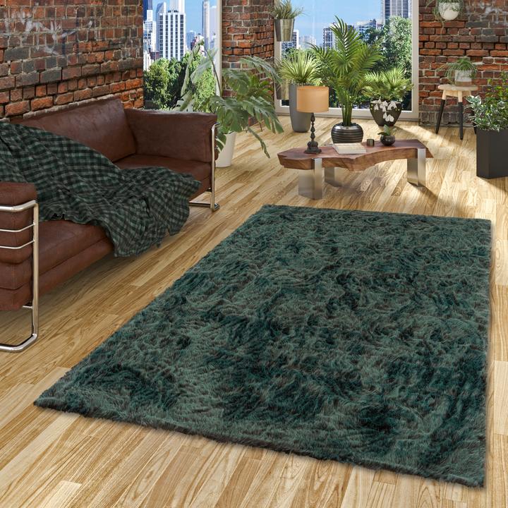 Produktbild Pergamon Luxus Super Soft Fellteppich Aspen Meliert (140 x 180 cm)