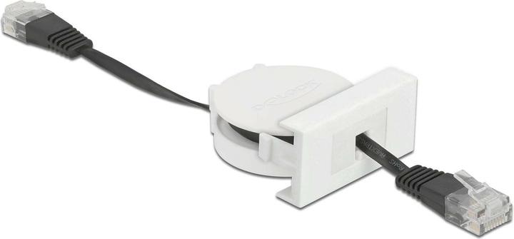 Delock 81361 Netzwerkkabel Schwarz (SF/UTP, CAT5e, 0.50 m)