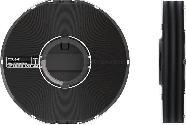 Produktbild Makerbot Tough Precision, onyxblack, 0.75kg (PLA, 1.75 mm, 750 g, Schwarz)