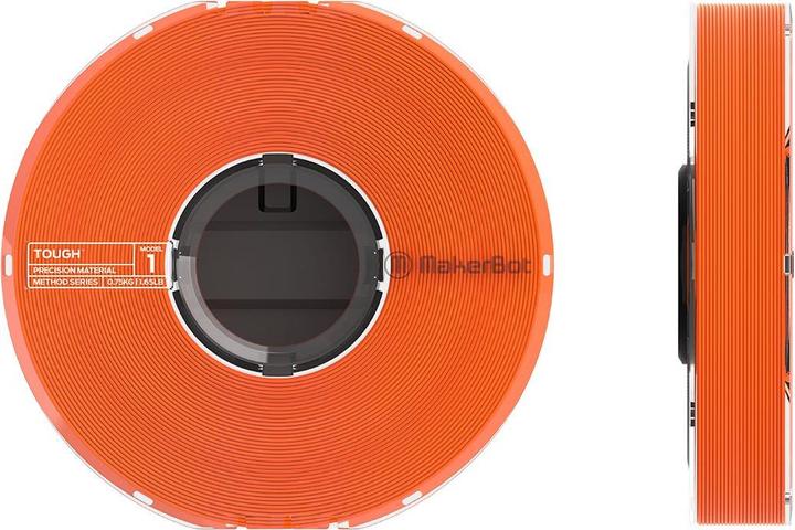 Actual product image Makerbot Tough Precision, safetyorange, 0.75kg (PLA, 1.75 mm, 750 g, Orange)