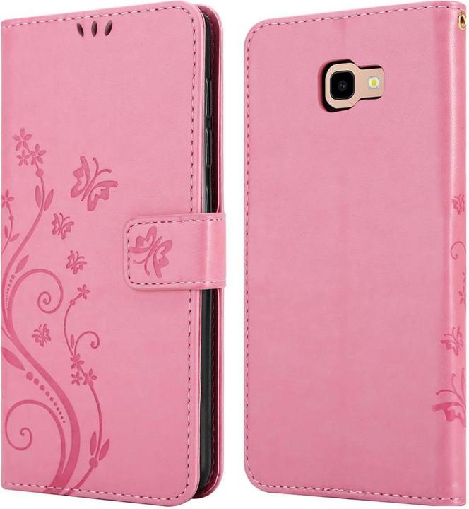 Actual product image Cadorabo Flower Book Cover (Samsung Galaxy J4+)