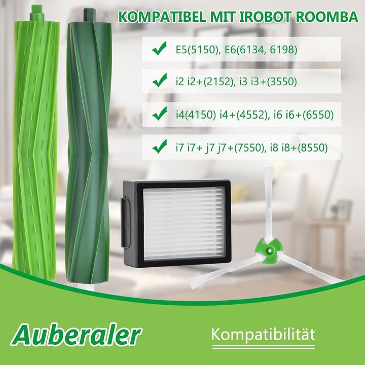 Actual product image Auberaler Ersatzteile-Set für Roomba i7/j7/E-Serie