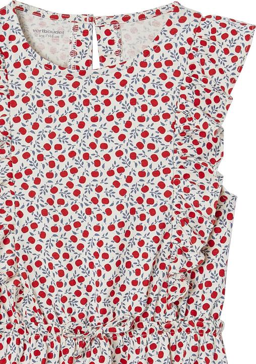 Actual product image Vertbaudet Bedrucktes Mädchen Jerseykleid mit Volantärmeln (98, 104)