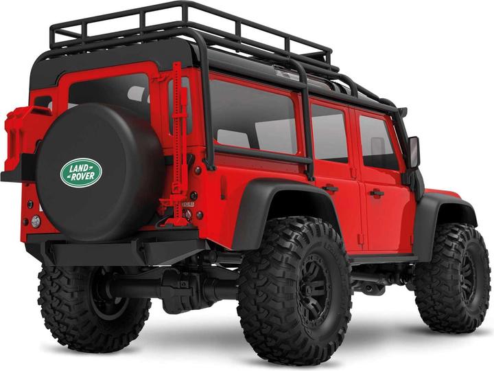 Image du produit Traxxas TRX-4M LR Defender Crawler électrique 4WD 1:18 RTR Rouge (RTR Prêt à fonctionner)