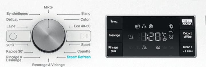 Image du produit Whirlpool Lave-linge posable - FFBR 10489 BSV FR (10 kg, Gauche)
