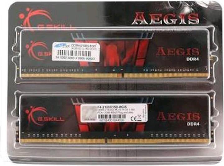Produktbild G.Skill Aegis (2 x 4GB, 2400 MHz, DDR4-RAM, DIMM)