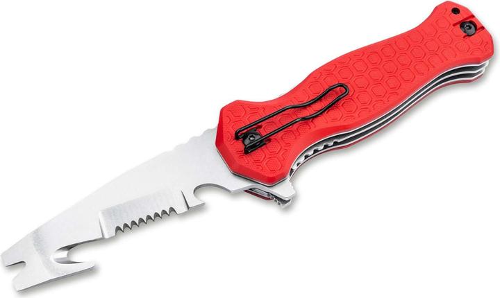 Produktbild Dönges Rettungsmesser Expert Folder, Farbe Rot (10 cm)