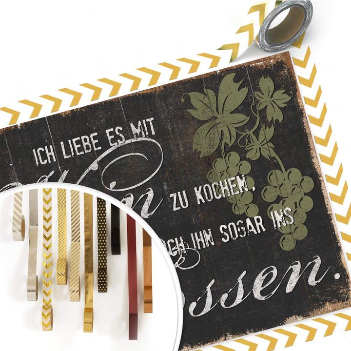 Produktbild Trenddeko Ich liebe es mit Wein zu kochen (40 x 30 cm)