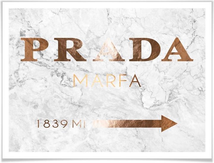 Produktbild Trenddeko Kupferoptik - Prada Marfa (30 x 24 cm)