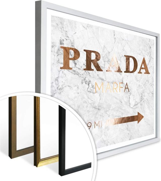 Produktbild Trenddeko Kupferoptik - Prada Marfa (30 x 24 cm)
