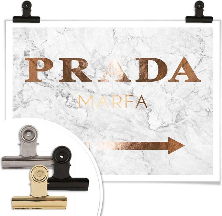 Produktbild Trenddeko Kupferoptik - Prada Marfa (30 x 24 cm)