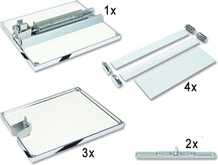 Produktbild Peka Metall Tablarset Arena Vario (1 Stk.)