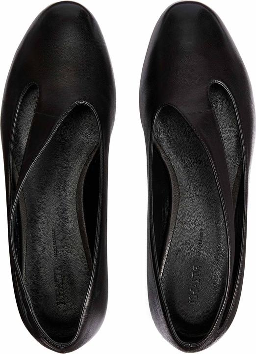 Actual product image Khaite Ny Flat Shoes Black (37)