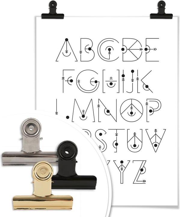 Produktbild Trenddeko Alphabet Gravity (40 x 50 cm)