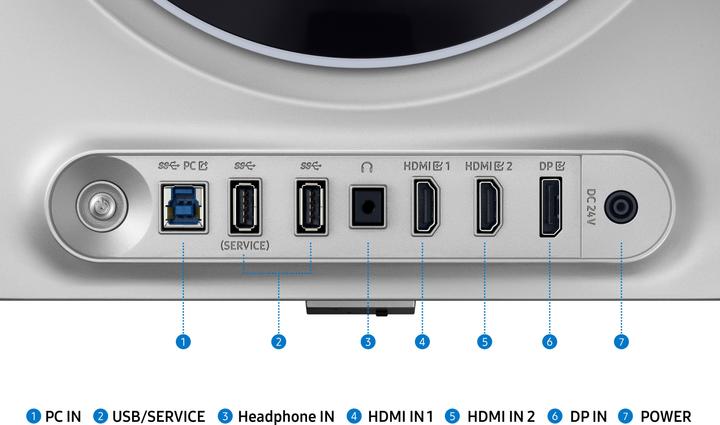 Actual product image Samsung Odyssey OLED G6 - G60SD (2560 x 1440 pixels, 27")