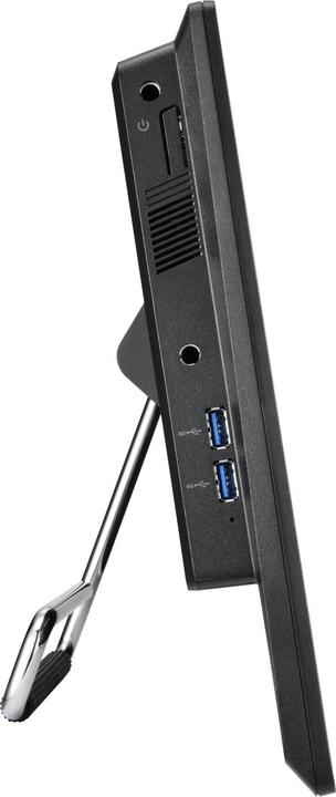 Actual product image Shuttle XPC AIO Barebone P55U3 15.6inch Intel Core i3-1315U 2xSODIMM DDR5 1xM.2 1xSATA 1xHDMI Black (Intel Core i3-1315U)