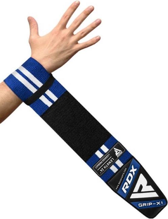 Actual product image Rdx Gym Wrist Wrap W4 Blue 36-L