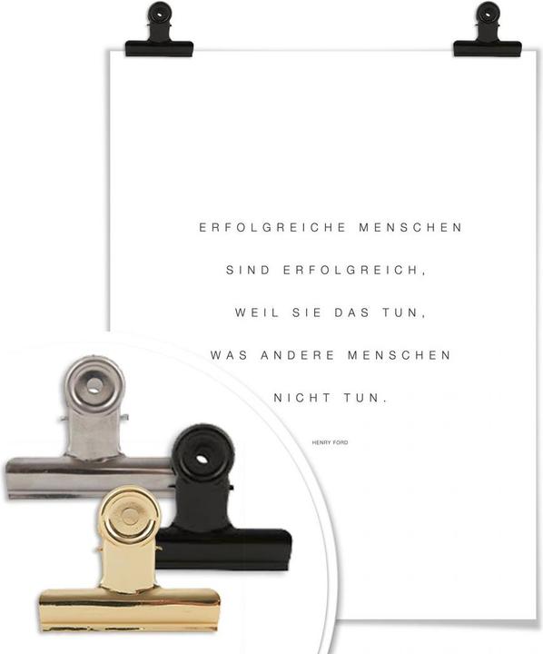 Produktbild Trenddeko Erfolgreiche Menschen sind erfolgreich... (40 x 50 cm)