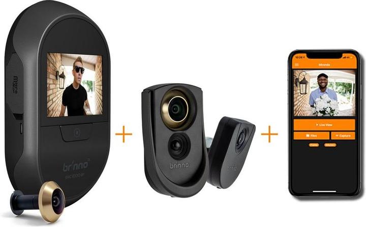 Produktbild Brinno SHC1000W 12 Duo Smart Home Camera 12mm w/ MAS200D