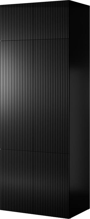 Cama Kleiderschrank PAFOS 2D BASE 90x55.5x45 Schwarz matt (90 x 55.5 x 45 cm)