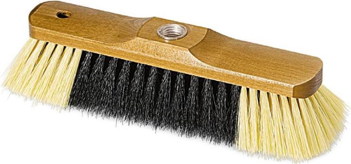 Actual product image Nölle House broom 28 cm, with wooden body and handle thread (1 pcs.)