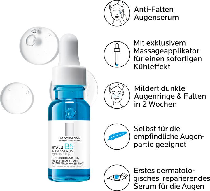 Produktbild La Roche Posay Hyalu B5 (Serum, 15 ml, Tag + Nacht)