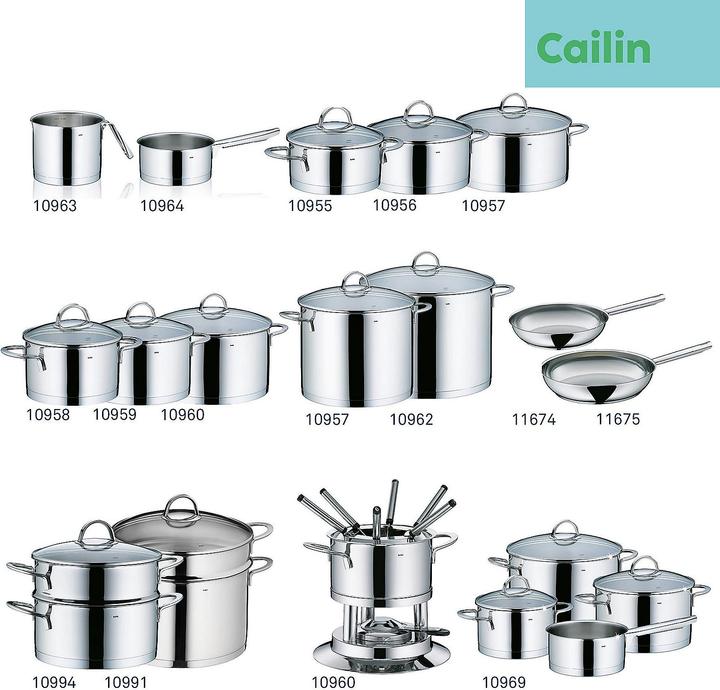 Actual product image Kela Cailin (16 cm, Pot, Stainless steel)