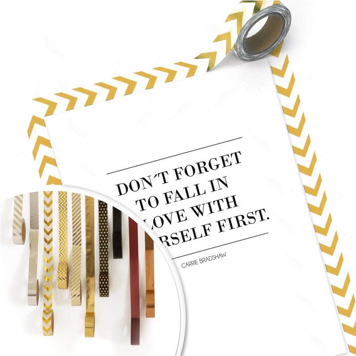 Produktbild Trenddeko Don't forget to fall in love (24 x 30 cm)