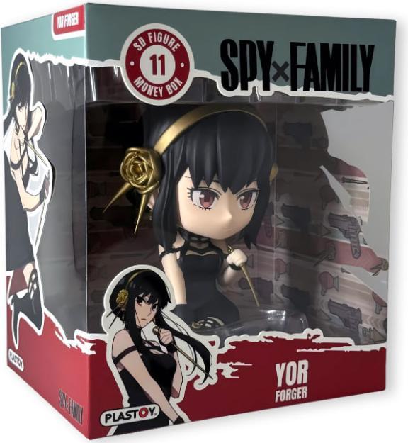 Actual product image Plastoy Spy x Family money box Yor Forger