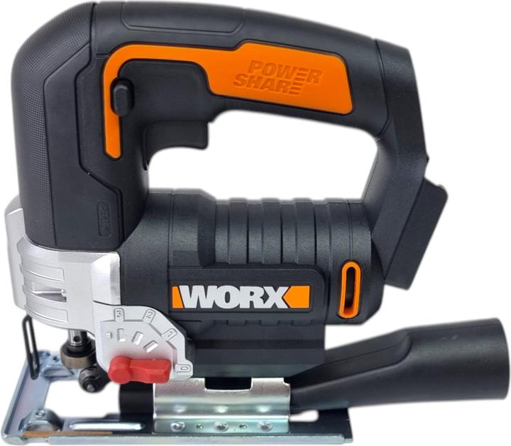 Actual product image Worx WX543.9 20V cordless jigsaw