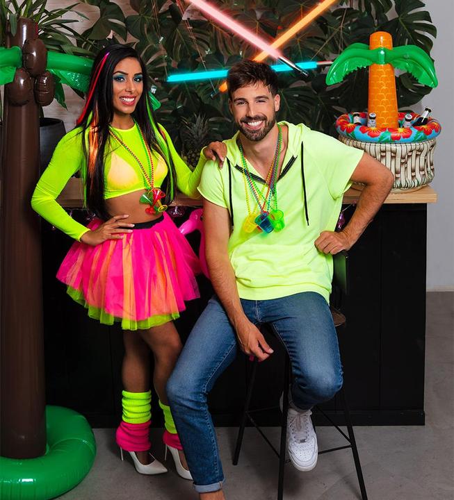 Actual product image Boland Leg warmers neon yellow 1 pair (One size)