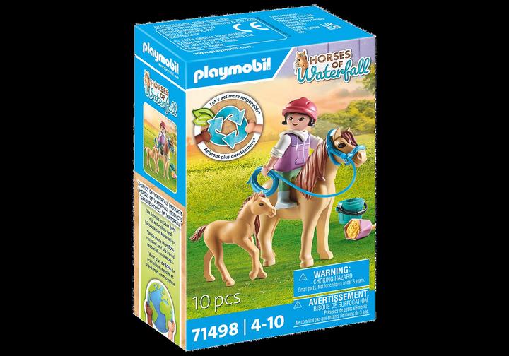 Image du produit Playmobil Enfant avec poney et poulain (71498, Playmobil Chevaux de la cascade)