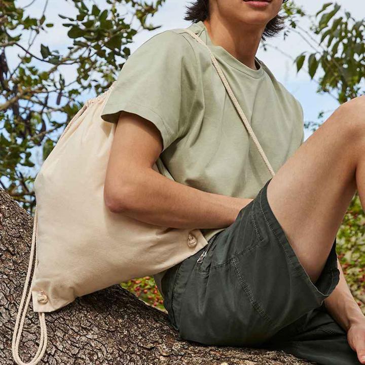 Immagine prodotto Westford Mill Borsa da ginnastica in cotone riciclato (12 l)