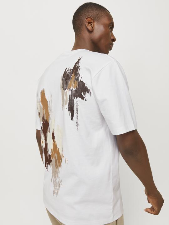 Produktbild Jack & Jones Gedruckt Rundhalsausschnitt T-shirt T-shirt (S)