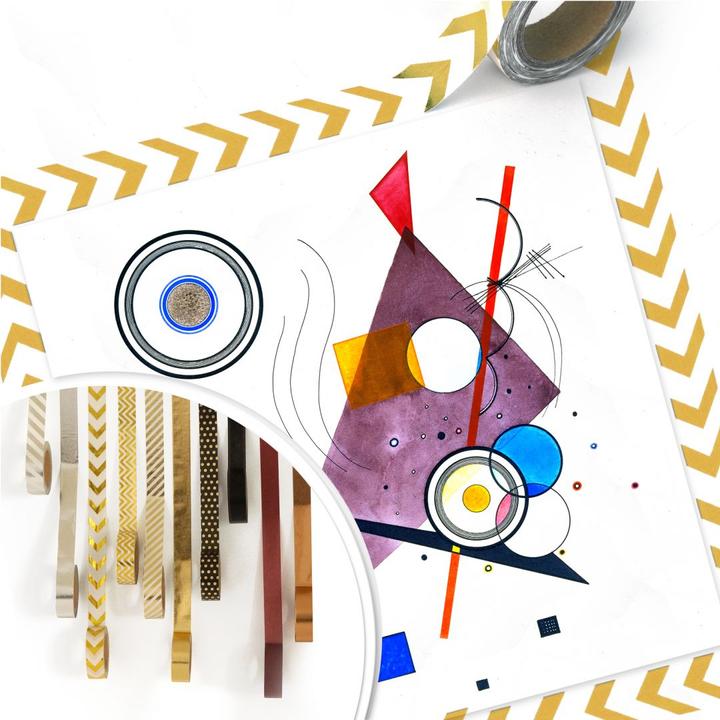 Image du produit Trenddeko Kandinsky - Composition II (40 x 40 cm)
