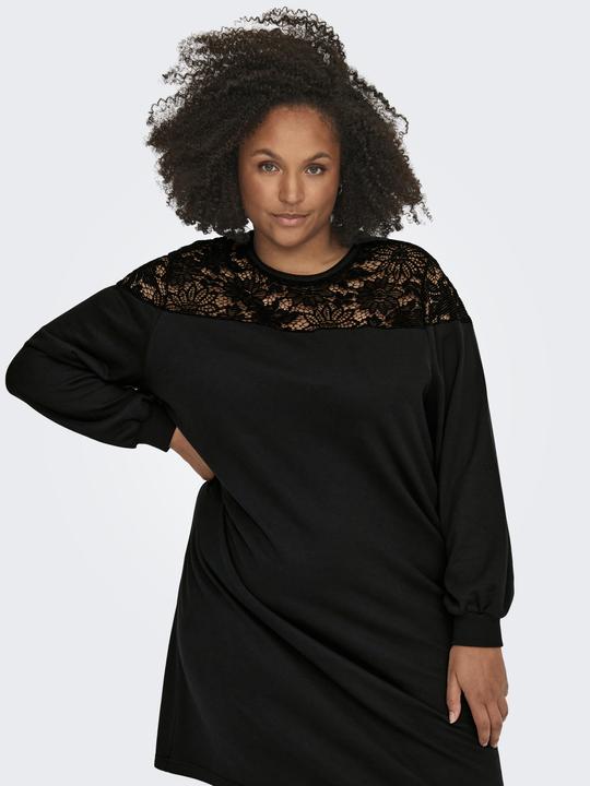 Produktbild Only Curvy Spitzen Kleid mit langen Ärmeln (XL)
