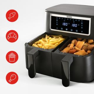 Productafbeelding Bourgini Duo Friteuse 2x4.0L