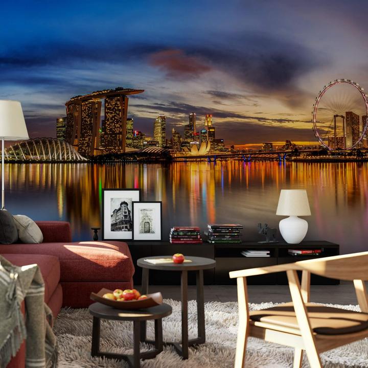 Produktbild Trenddeko Xie - Lights in Singapore (576 x 260 cm)